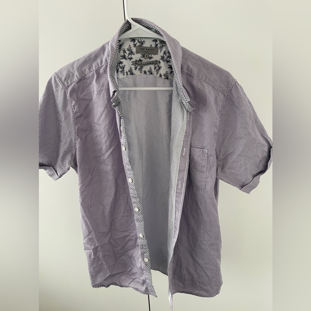 Ted Baker Short Sleeve Button Up